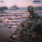 Szervanszky: Concerto in Memory of Attila Jozsef, Six Pieces