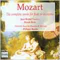 MOZART:COMPLETE WORKS FOR FLUTE & ORCHESTRA:JEAN-MICHEL TANGUY(fl)/BENOIT WERY(hp)/PHILIPPE BENDER(cond)/ORCHESTRA DE CHAMBRE DE WALLONIE MOZART:COMPLETE WORKS FOR FLUTE & ORCHESTRA:JEAN-MICHEL TANGUY(fl)/BENOIT WERY(hp)/PHILIPPE BENDER(cond)/ORCHESTRA DE CHAMBRE DE WALLONIE