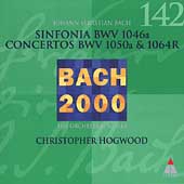 Bach 2000 Vol 142 - Sinfonias, Concertos / Hogwood, et al