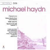 M. Haydn: 4 Symphonies, Concertino, Violin Concerto etc / Rolla et al