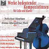 Werke bedeutender Komponistinnen - C. Schumann, N. Boulanger