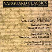 Mahler: Symphony no 7 & 8 / Maurice Abravanel, Utah Symphony