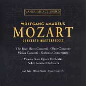 Mozart: Concerto Masterpieces / Suk, Pinder, Swarowsky