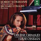 Schumann: Piano Concerto;  Strauss / Grimaud, Zinman