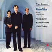 Schubert: Piano Trios, etc / Schiff, Shiokawa, Perenyi 