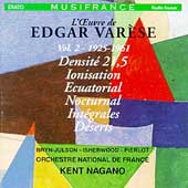 Varese: Works Vol 2 (1925-1961) / Kent Nagano