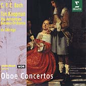 C.P.E. Bach: Oboe Concertos / Ebbinge, Koopman