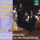 C.P.E. Bach: Flute Concertos, etc / Koopman