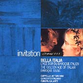 INVITATION Bella Italia - L'Age d'Or du Baroque Italien INVITATION Bella Italia - L'Age d'Or du Baroque Italien