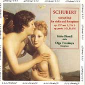 Schubert: Violin Sonatas / Fabio Biondi, Olga Tverskaya