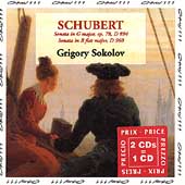 Schubert: Sonatas in G major and B flat major / Sokolov Schubert: Sonatas in G major and B flat major / Sokolov