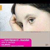 From Monteverdi to Handel - Arie & Cantate / Sara Mingardo(Ms), Rinaldo Alessandrini(cond), Concerto Italiano
