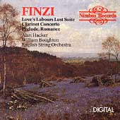 Finzi: Love's Labours Lost, Clarinet Concerto / English SO