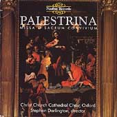 Palestrina: Missa O Sacrum Convivium, Motets / Darlington