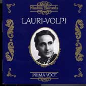 Prima Voce - Giacomo Lauri-Volpi