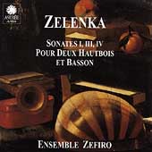 Zelenka: Sonates I, III, IV / Ensemble Zefiro