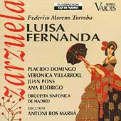 Moreno Torroba: Luisa Fernanda / Ros Marba, Domingo, et al