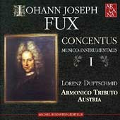 Fux: Concentus Musico-Instrumentalis Vol 1 / Duftschmid, etc Fux: Concentus Musico-Instrumentalis Vol 1 / Duftschmid, etc