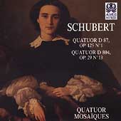 Schubert: Quatuor D 87 & 804 'Rosamunde' / Anita Mitterer(A), Christophe Coin(vc), Andrea Bischof(vn), Mosaiques String Quartet, etc Schubert: Quatuor D 87 & 804 'Rosamunde' / Anita Mitterer(A), Christophe Coin(vc), Andrea Bischof(vn), Mosaiques String Quartet, etc