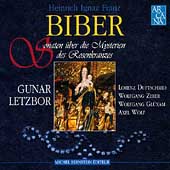 Biber: Sonaten ueber die Mysterien / Gunar Letzbor, et al Biber: Sonaten ueber die Mysterien / Gunar Letzbor, et al
