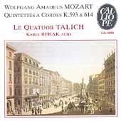 Mozart: String Quintets K 593 & K 614/ Rehak, Talich Quartet Mozart: String Quintets K 593 & K 614/ Rehak, Talich Quartet