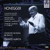 Charles Munch Edition Vol 7 - Honegger: Symphonies, etc