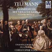 Telemann: Chamber Music with Viola da Gamba / Coin, Limoges