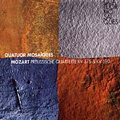 Mozart: Preussische Quartette / Andrea Bischof(vn), Erich Hobarth(vn), Mosaiques String Quartet, etc   