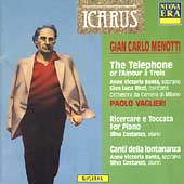 Icarus - Menotti: The Telephone, Ricercare, etc / Vaglieri