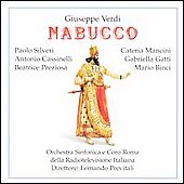 Verdi :Nabucco (1/16/1950): Fernando Previtali(cond)/RAI Symphony Orchestra & Chorus, Rome/etc Verdi :Nabucco (1/16/1950): Fernando Previtali(cond)/RAI Symphony Orchestra & Chorus, Rome/etc