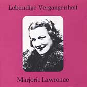 Lebendige Vergangenheit - Marjorie Lawrence