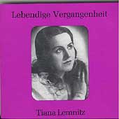 Lebendige Vergangenheit - Tiana Lemnitz Lebendige Vergangenheit - Tiana Lemnitz