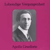 Lebendige Vergangenheit - Apollo Granforte Vol 1 Lebendige Vergangenheit - Apollo Granforte Vol 1