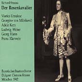 R. Strauss: Der Rosenkavalier / Krauss, Ursuleac, et al