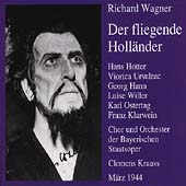 Wagner: Der fliegende Hollaender / Krauss, Hotter, Ursuleac