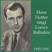 Hans Hotter singt Loewe Balladen / Michael Raucheisen