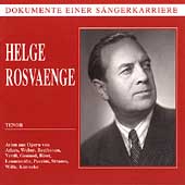 Dokumente Einer Saengerkarriere / Helge Rosvaenge