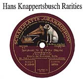 ϥ󥹡ʥåѡĥ֥å/Hans Knappertsbusch Rarities - Haydn, Beethoven, Wagner, etc[90389]