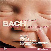 J.S.Bach: Cantatas Vol.4 -Cantatas for the Nativity: Nun Komm, der Heiden Heiland BWV.61, Das Neugeborne Kindelein BWV.122, etc  / Eric Milnes(cond), Montreal Baroque, Monika Mauch(S), etc