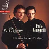 Chopin, Faure Poulenc / Peter Wispelwey, Paolo Giacometti