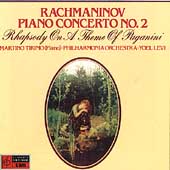Rachmaninov: Piano Concerto no 2, Rhapsody / Tirimo, Levi