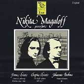 Brahms: Piano Sonata no 3;  Liszt: Annees, etc / Magaloff
