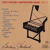 20th Century Harpsichord Music Vol 2 / Barbara Harbach