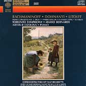 Rachmaninoff: Piano Concerto no 1;  Dohnanyi, etc / Ozolins