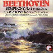 Beethoven: Symphonies no 4 & 5 / Morris, London SO