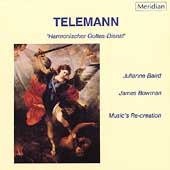 Telemann: Harmonischer Gottes-Dienst / Bowman, Baird, etc