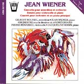 Wiener: Concerto pour accordeon, etc / Roussel, Wiener