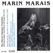 Marais: Suite in D, etc / Oberlin Baroque Ensemble Marais: Suite in D, etc / Oberlin Baroque Ensemble