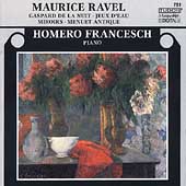 Ravel: Gaspard de la Nuit, Jeux d'Eau, etc / Francesch