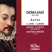 Dowland: Ayres - 1st Book / John Elwes, Matthias Spaeter